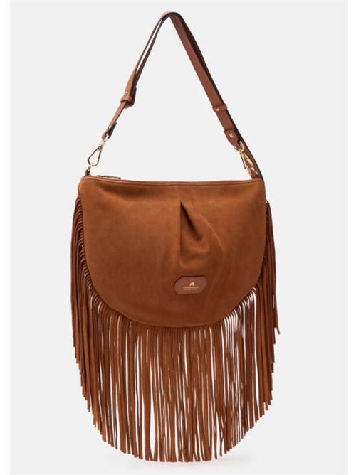 Borsa Maxi Pouch Folk con frange Emma Cuoieria Fiorentina Cuoieria Fiorentina | B00006037W100-CAR